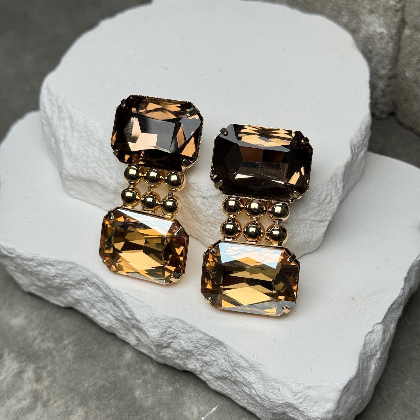 Night Out 2 Layer Earrings