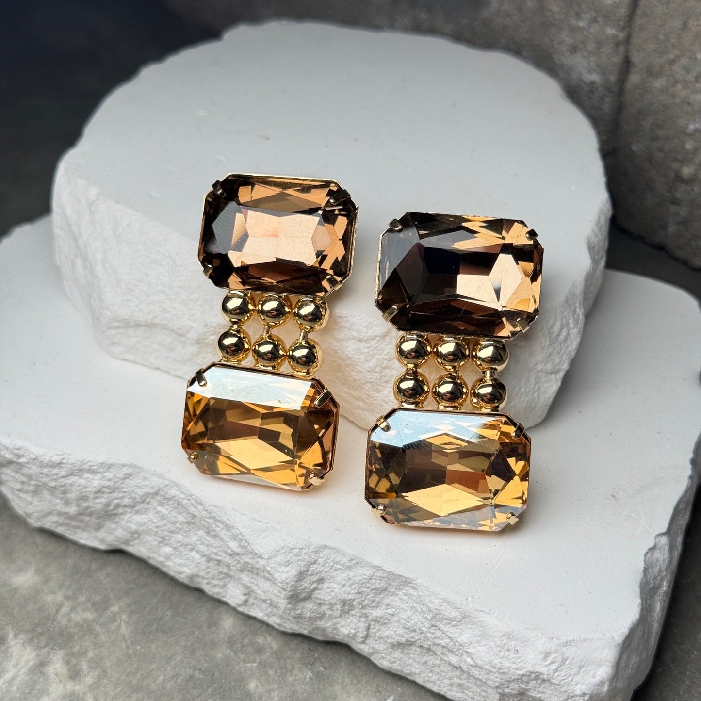 Night Out 2 Layer Earrings