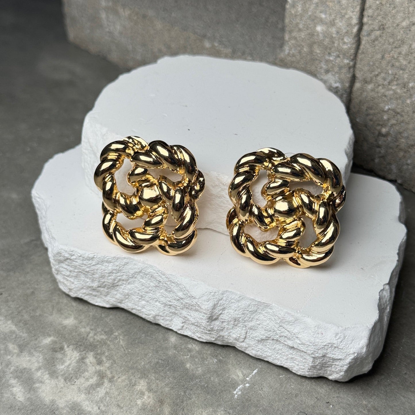 After Party Oversized Stud Earrings