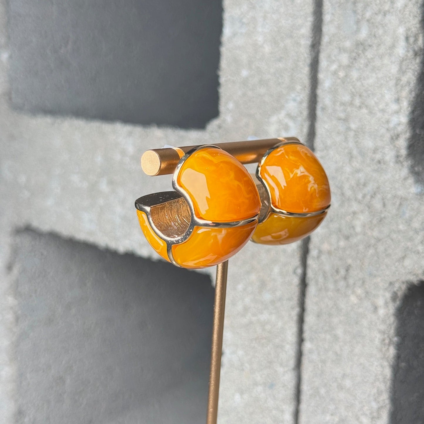 Tiny Flex Gem Earring
