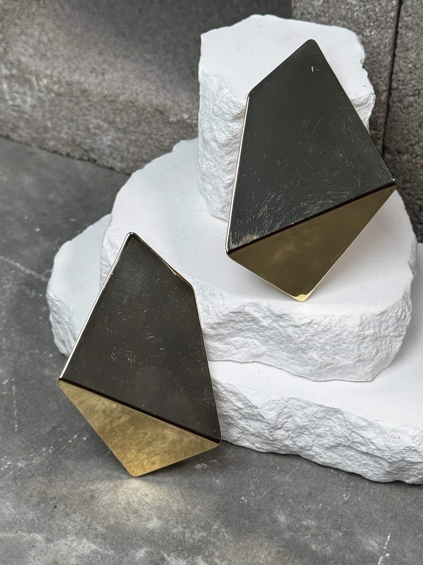 Your Muse Gold Bold Statement Earring