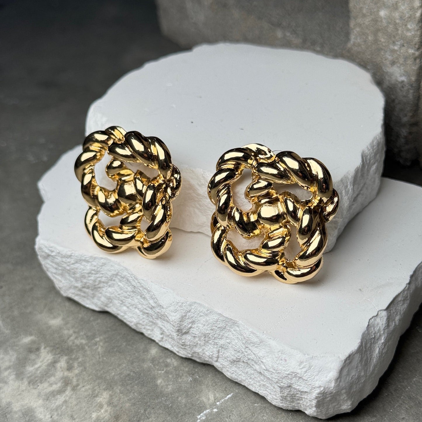 After Party Oversized Stud Earrings