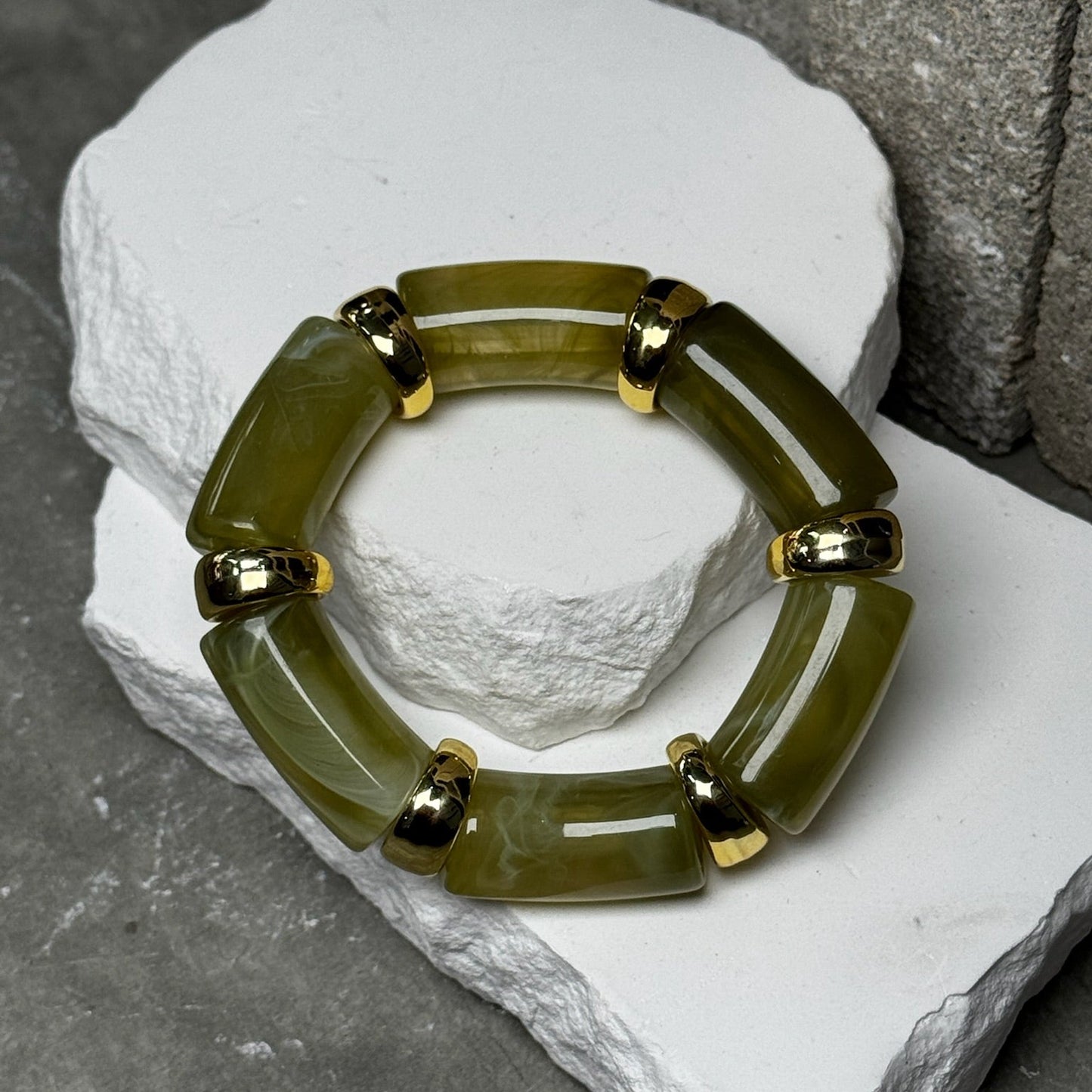 Honeydew Me Elastic Bracelet Up To 8"