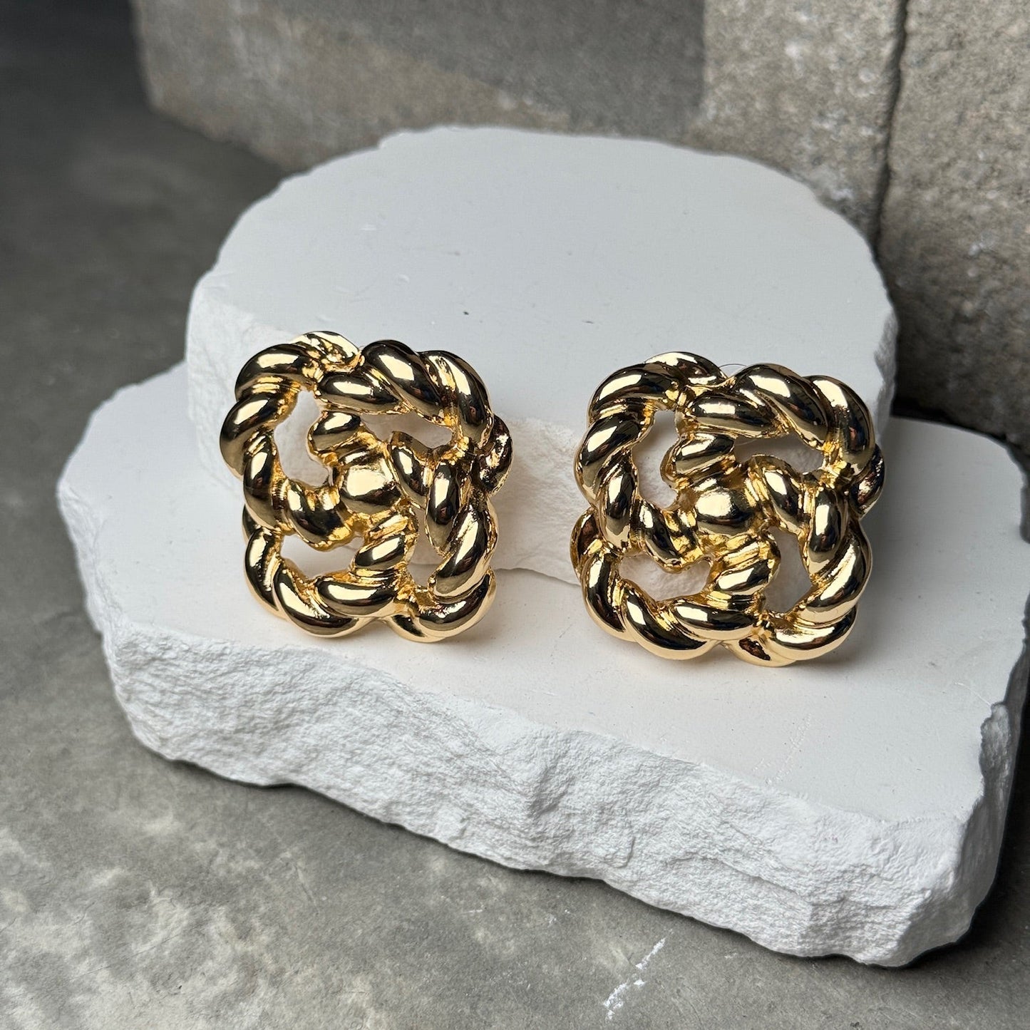 After Party Oversized Stud Earrings