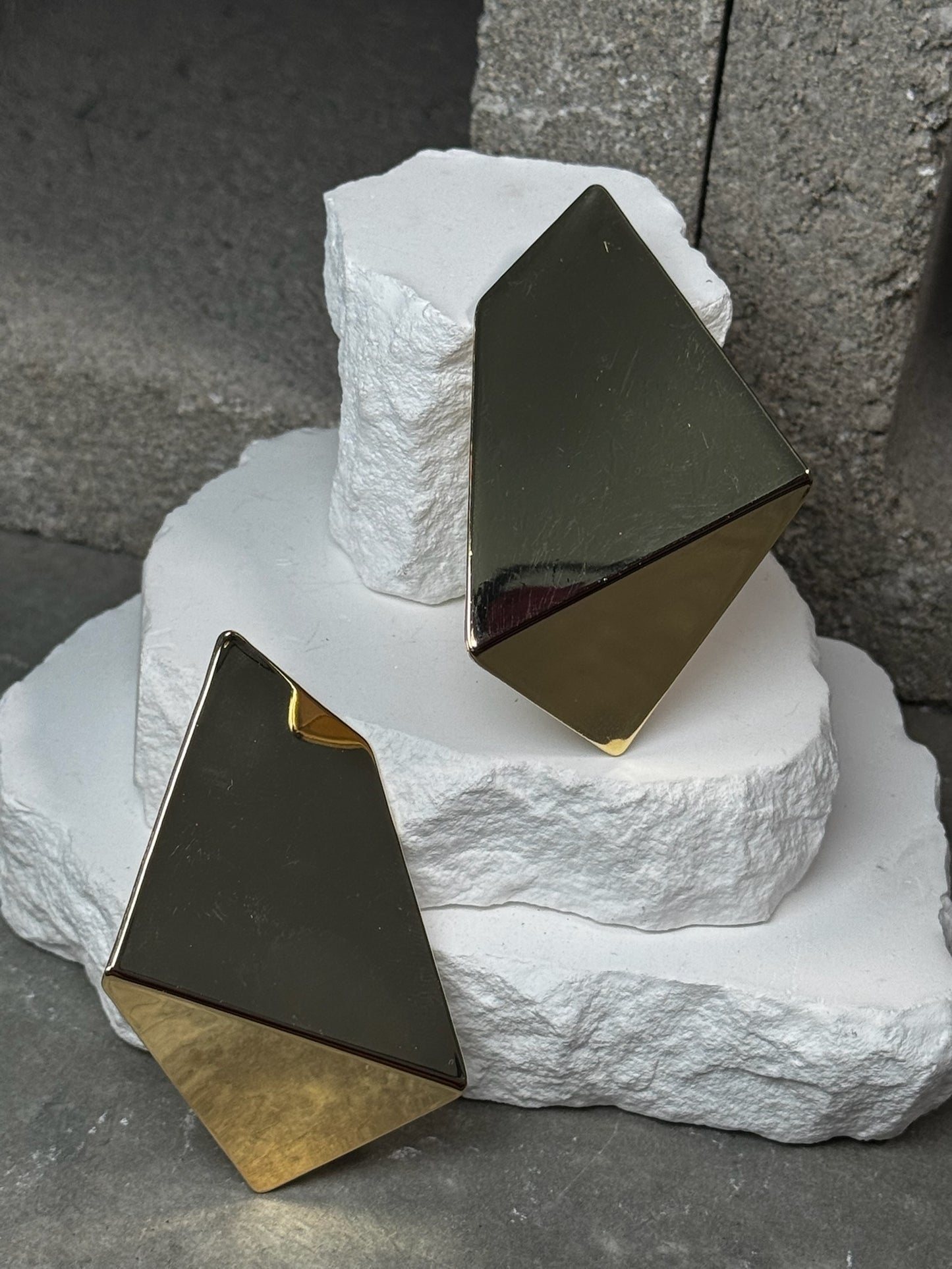 Your Muse Gold Bold Statement Earring