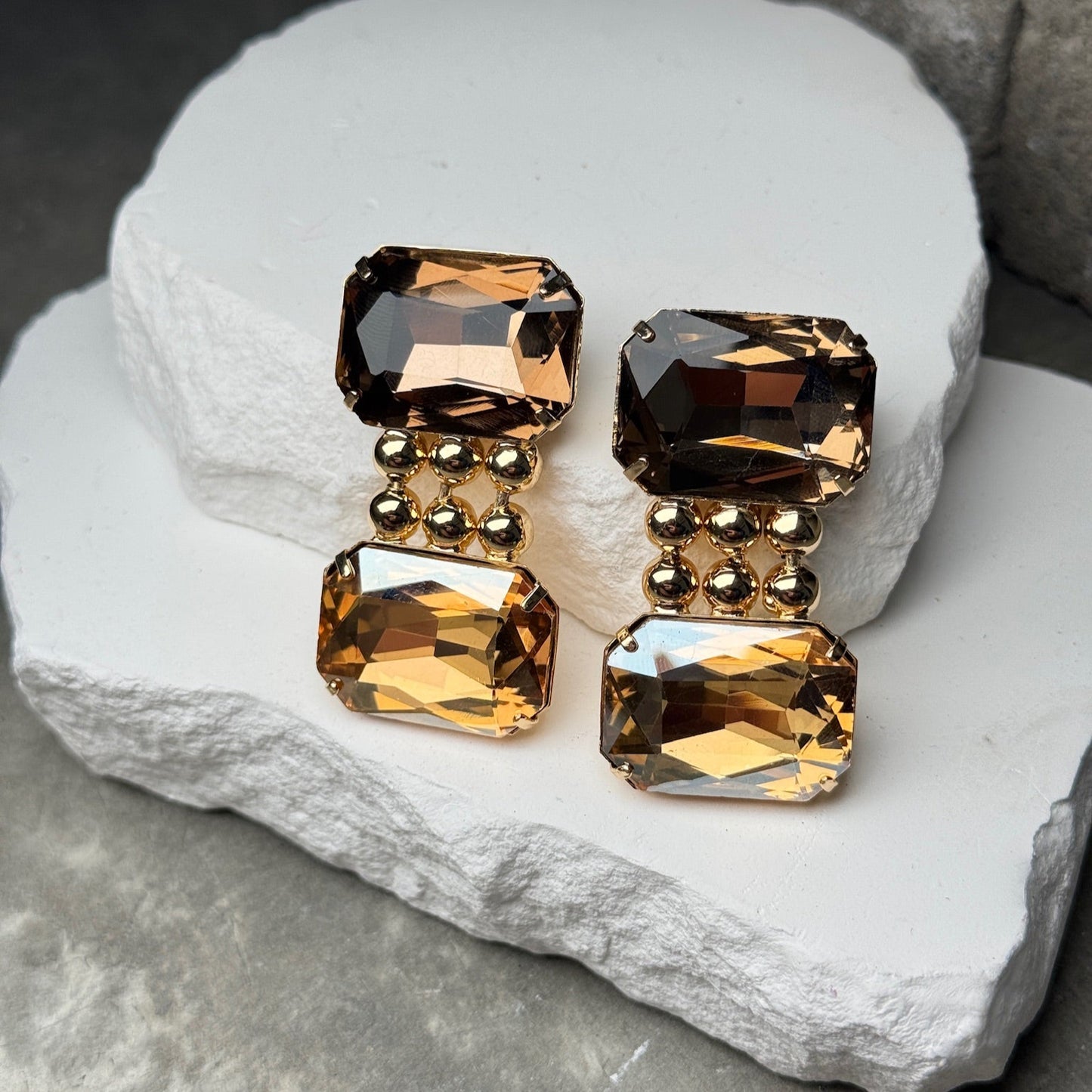 Night Out 2 Layer Earrings