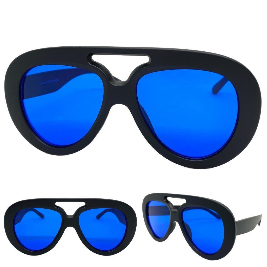 OVERSIZE EXAGGERATED Classic Vintage Retro Style SUNGLASSES Large