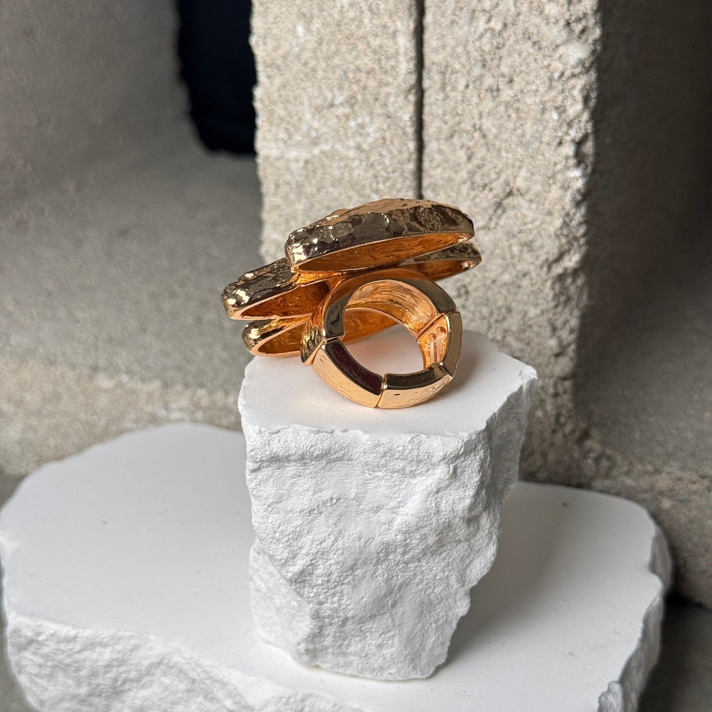 Over It Expandable Layered Ring