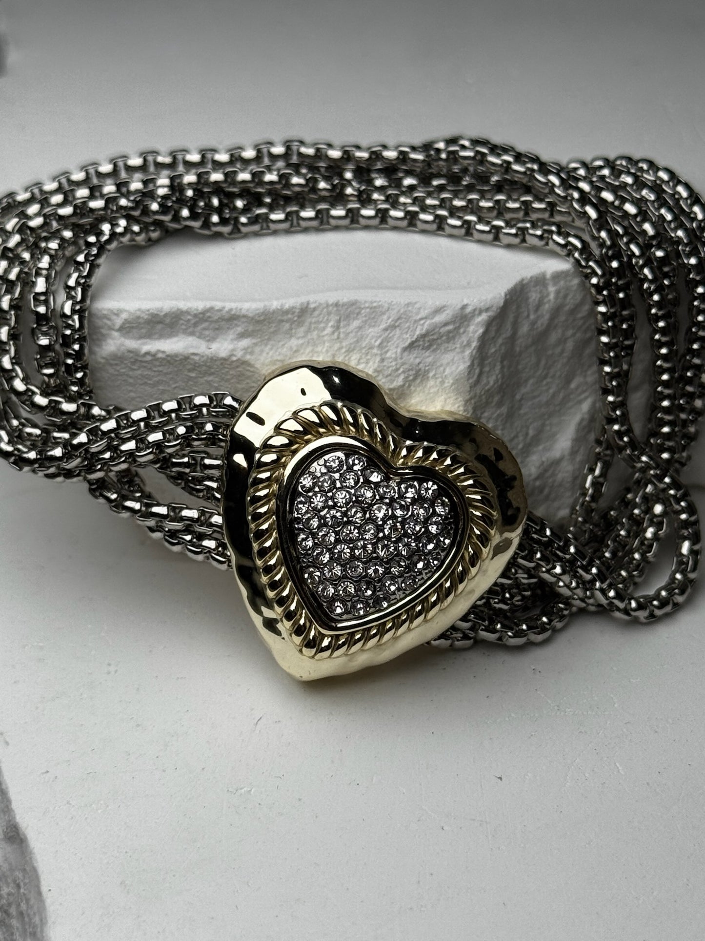 Shine Bright Mix Metal Bracelet 7"