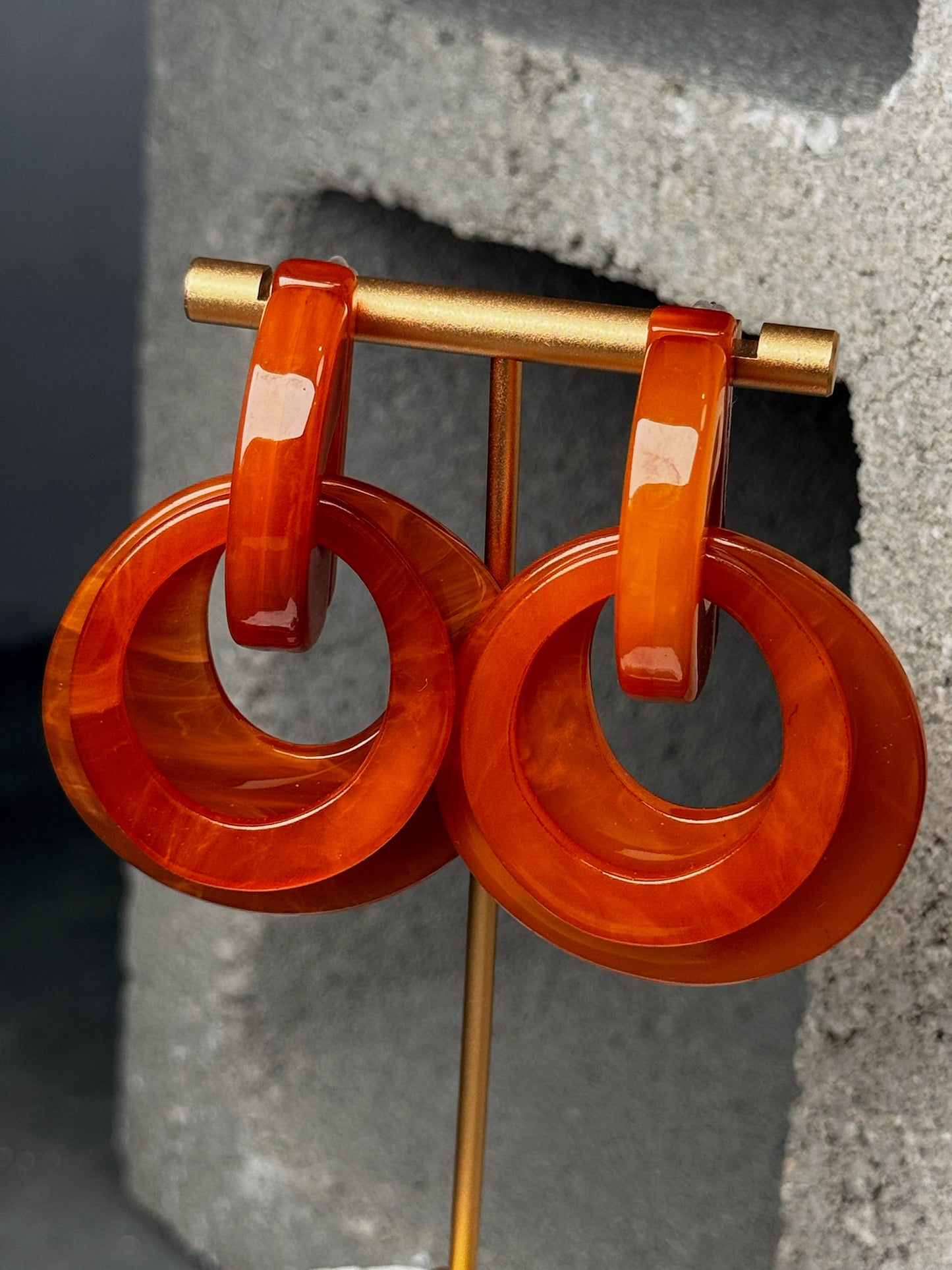 Give Me Fever 2 Layer Earrings