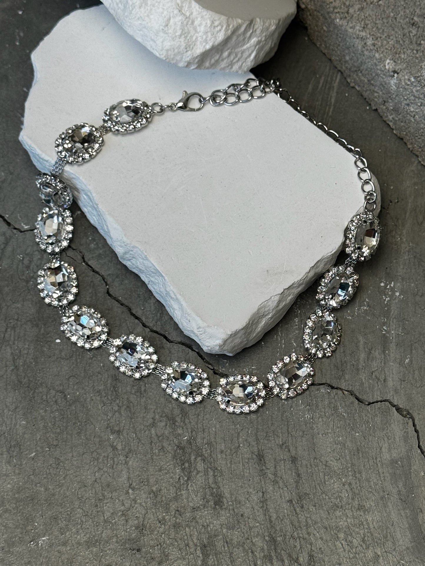 Blizzard Bling Choker 12" w/ Extender