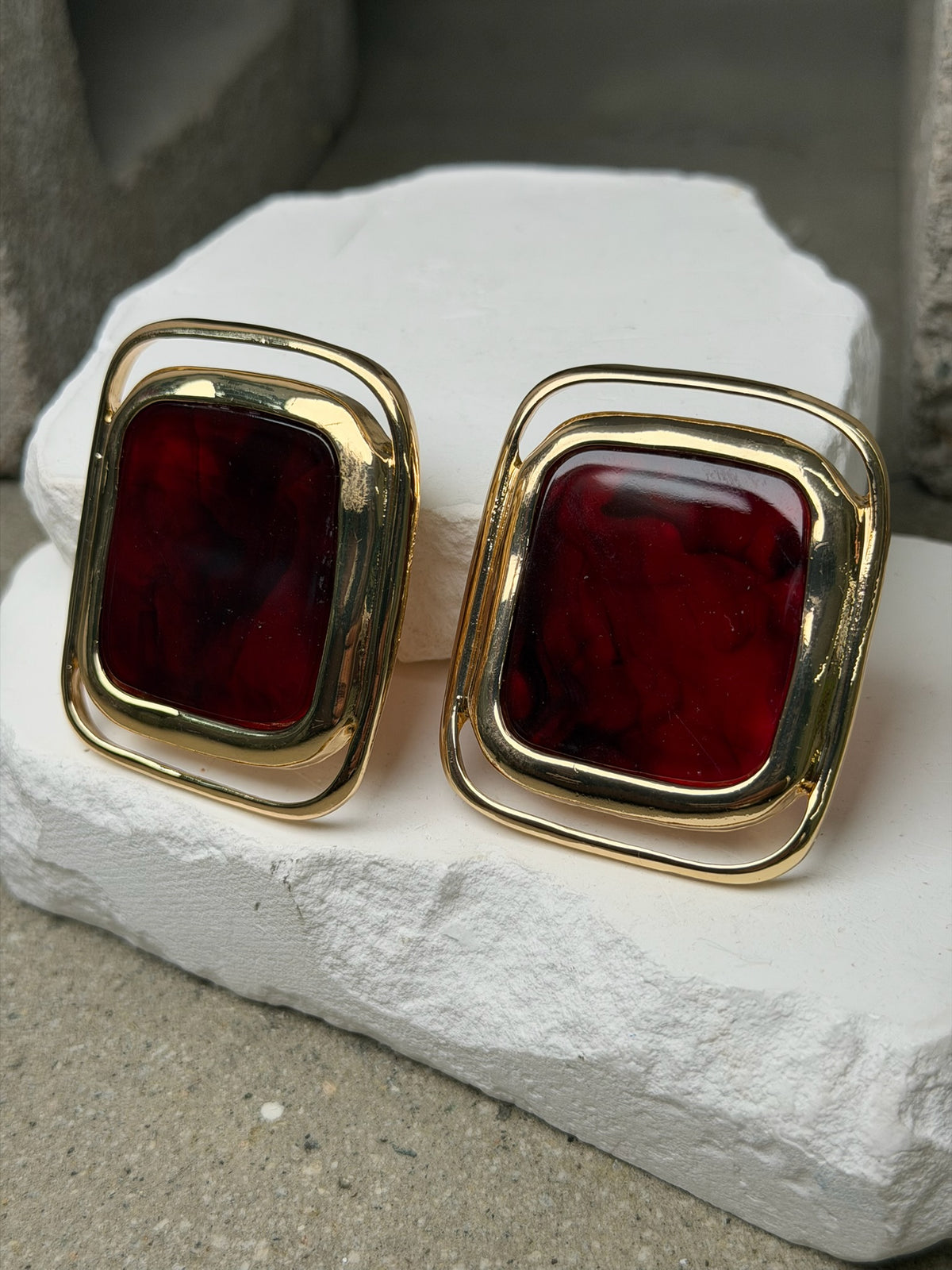 The Vintage Velvet Studs