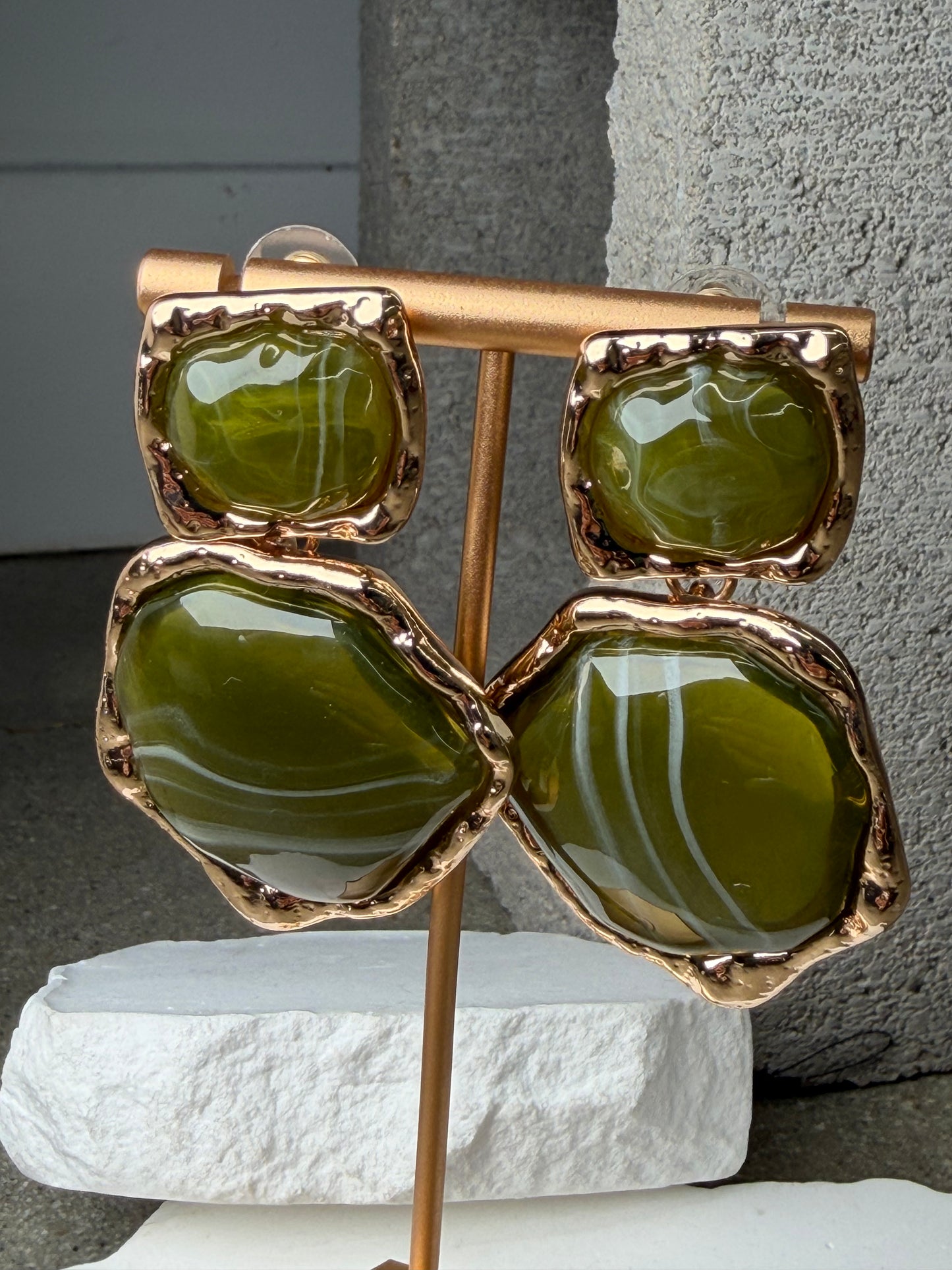 The Estate Double Layer Earrings