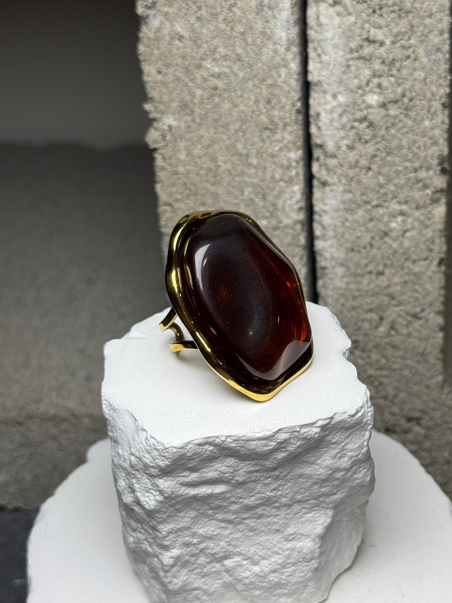 The Celina Stone Adjustable Ring