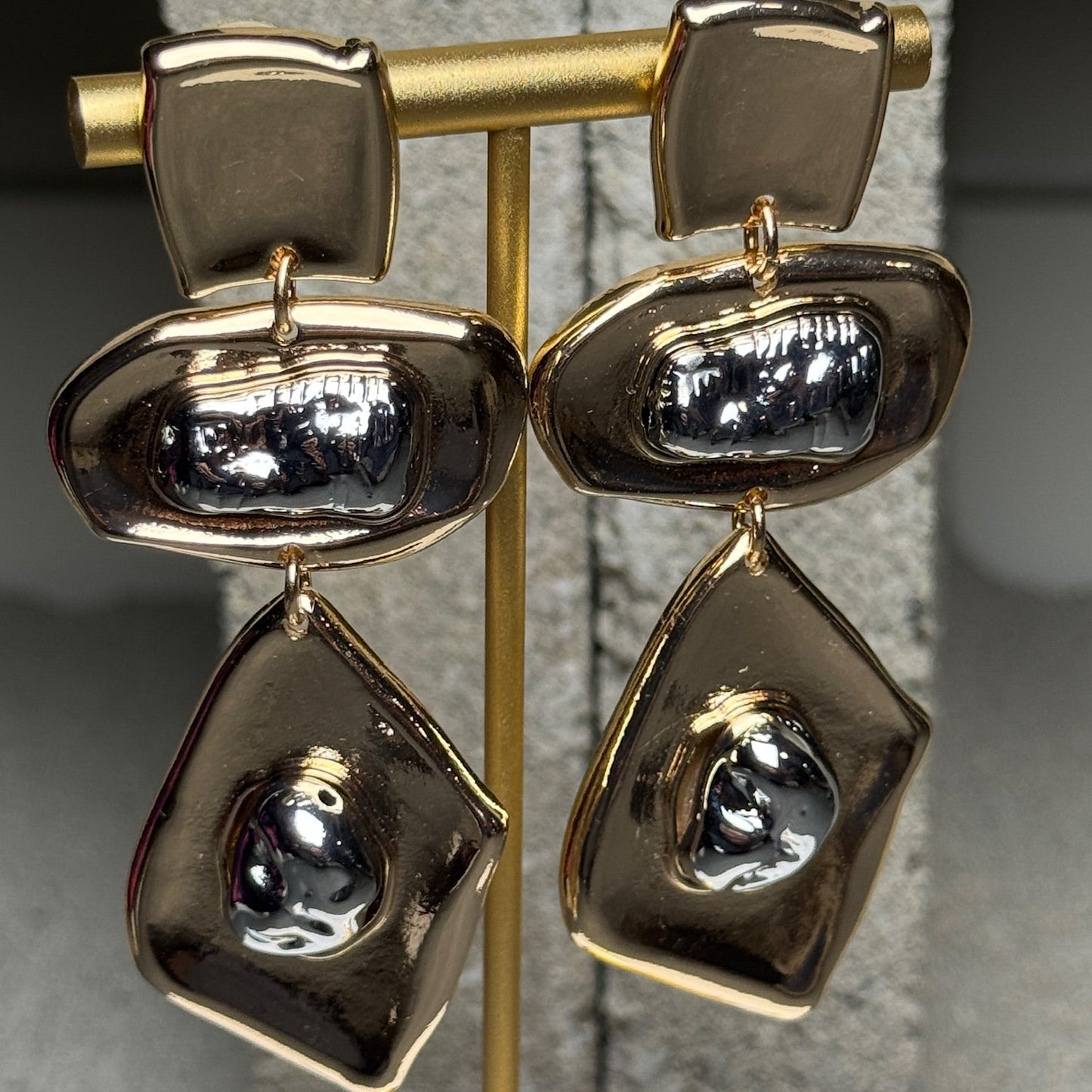 Temptation Three Layered Earrings