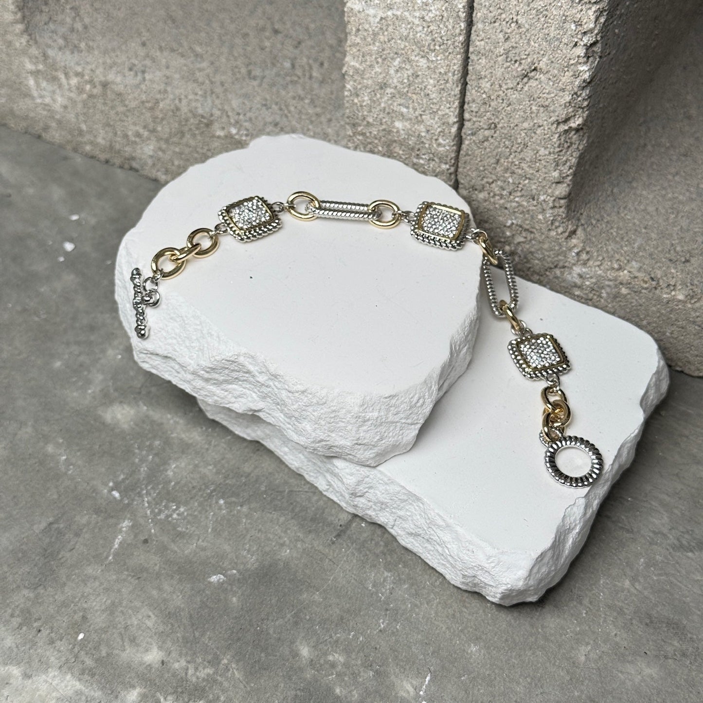 Linked Up Charmed Bracelet 7"