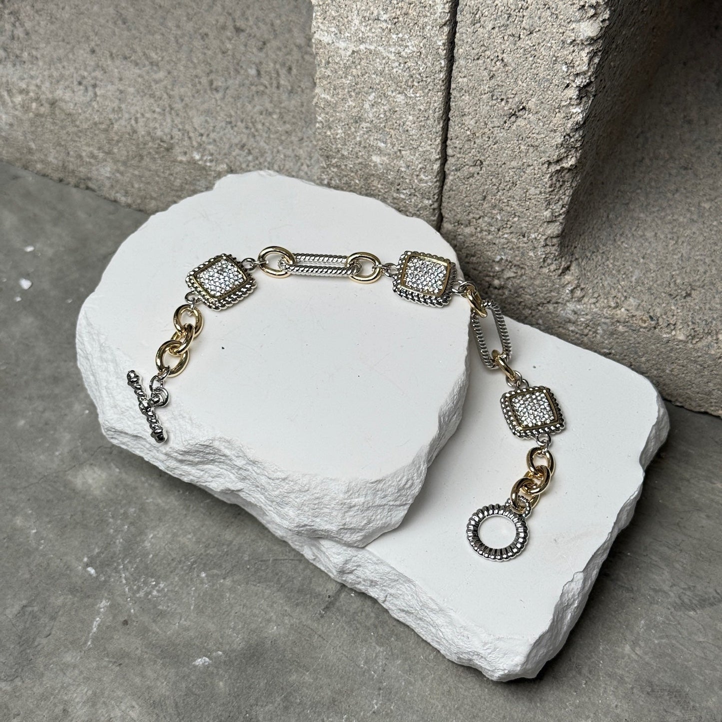 Linked Up Charmed Bracelet 7"