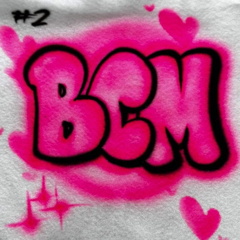 Custom Airbrush Tank Top Leave Note for Design