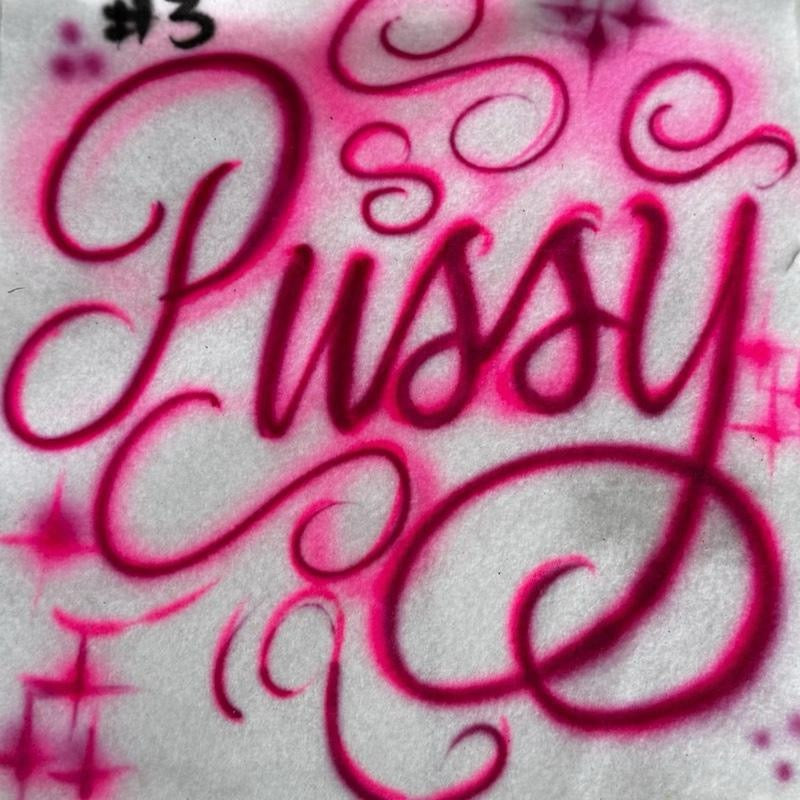 Custom Airbrush Tank Top Leave Note for Design