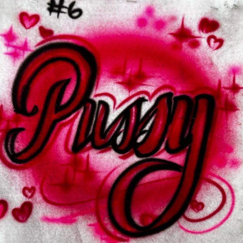 Custom Airbrush Tank Top Leave Note for Design