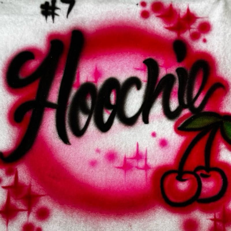 Custom Airbrush Tank Top Leave Note for Design