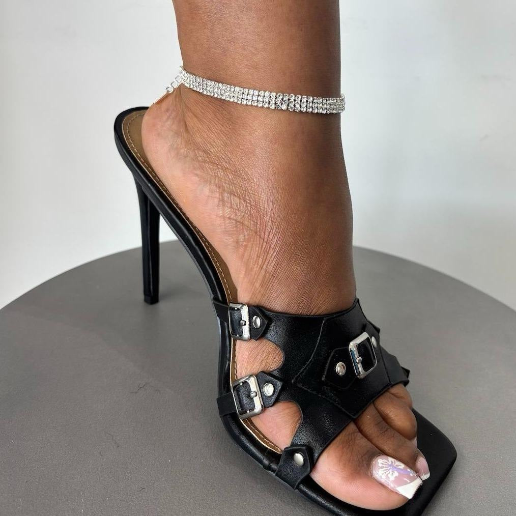 Danty Demure 3 Layer Sparkle Anklet
