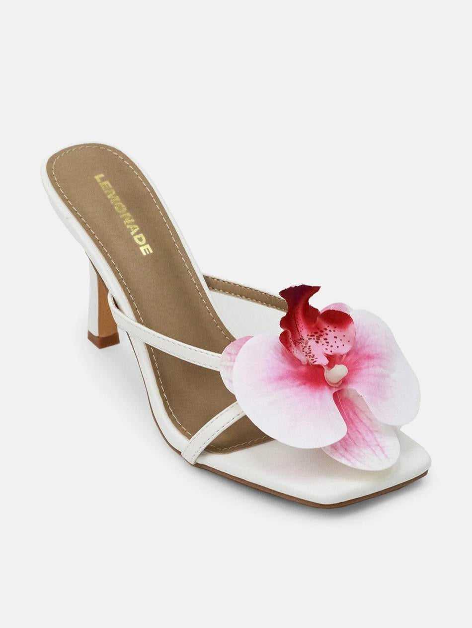 Artemis Flower Thong Heel Resort '25 Trendy Accessory for Versatile Outfits with Elegant Flower Design