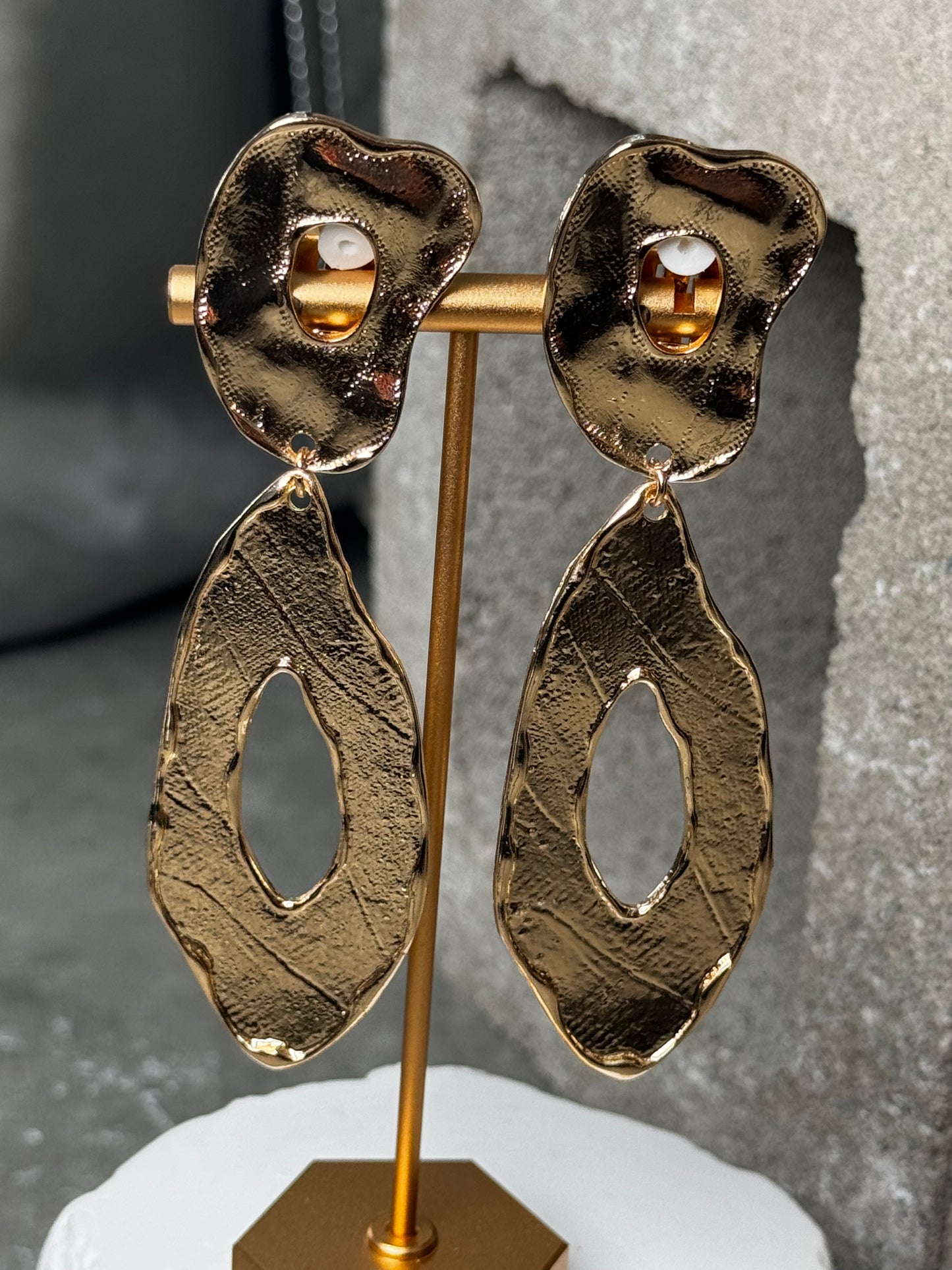 Melting Point Clip On Earrings