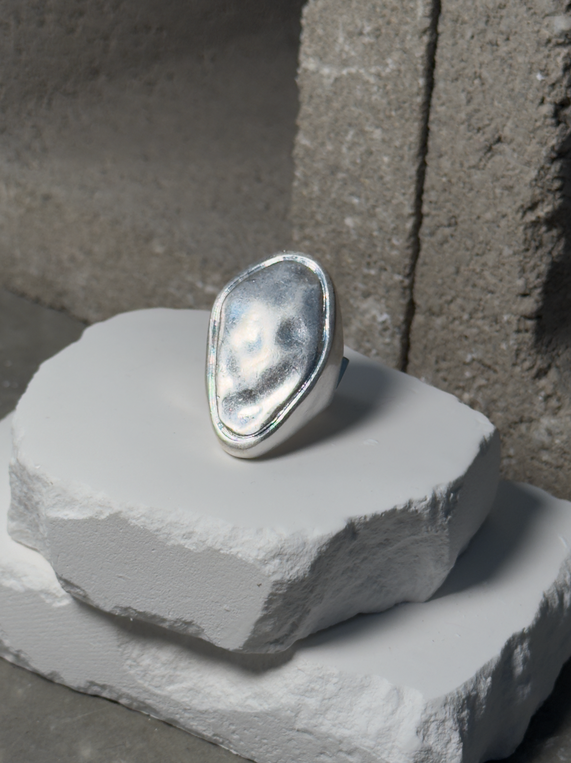The Sol Expandable Ring with Metal Coating Up To Size 10