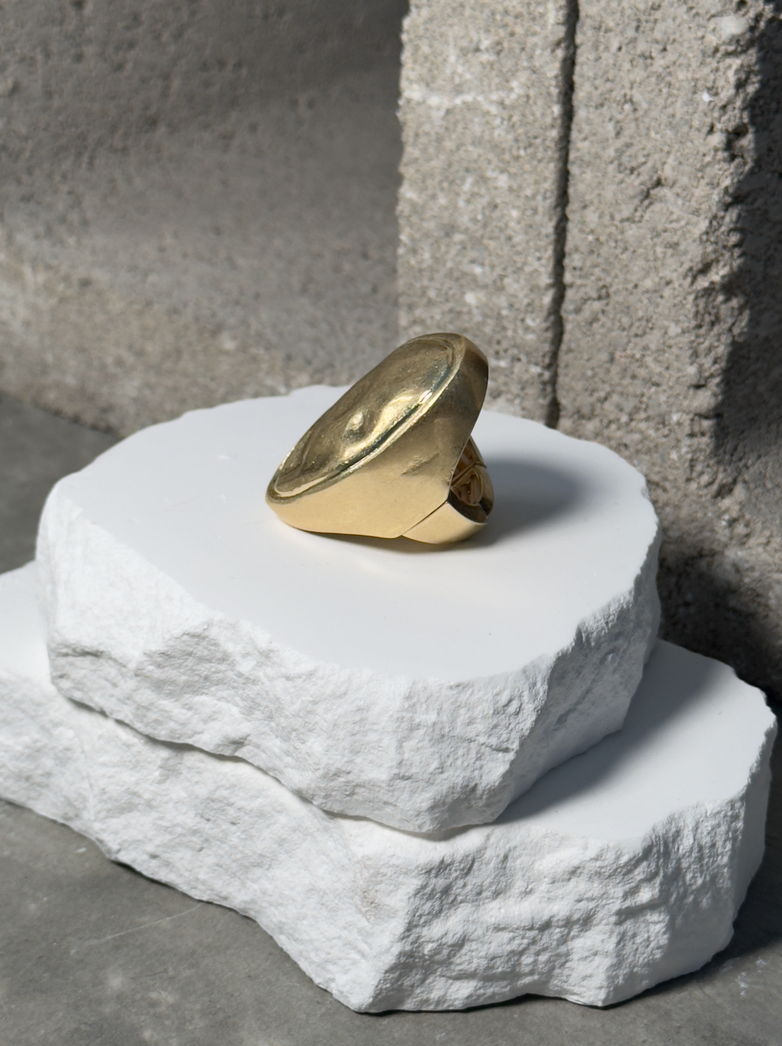 The Sol Expandable Ring with Metal Coating Up To Size 10