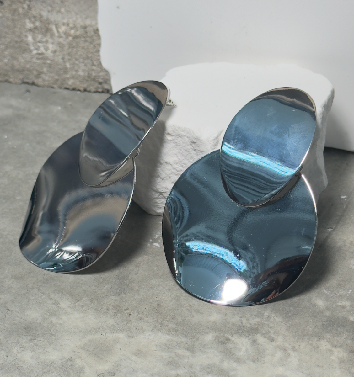 Fusion Oversized Statement Earrings