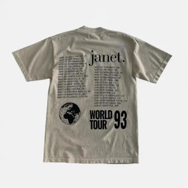 Vintage Janet Jackson Tour Tee