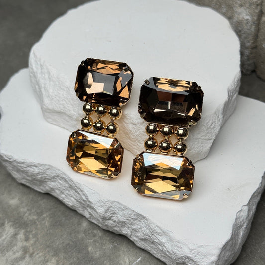 Night Out 2 Layer Earrings