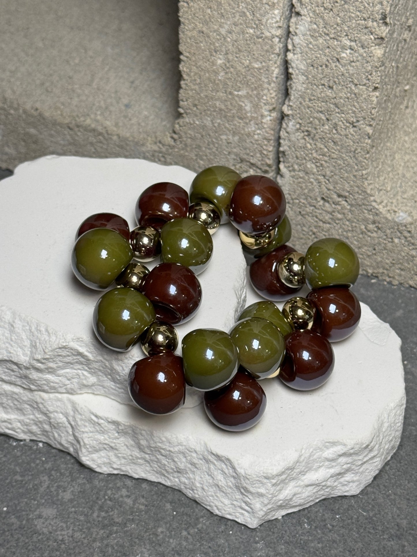 Grounded Glow Expandable Bracelet Up To 9"