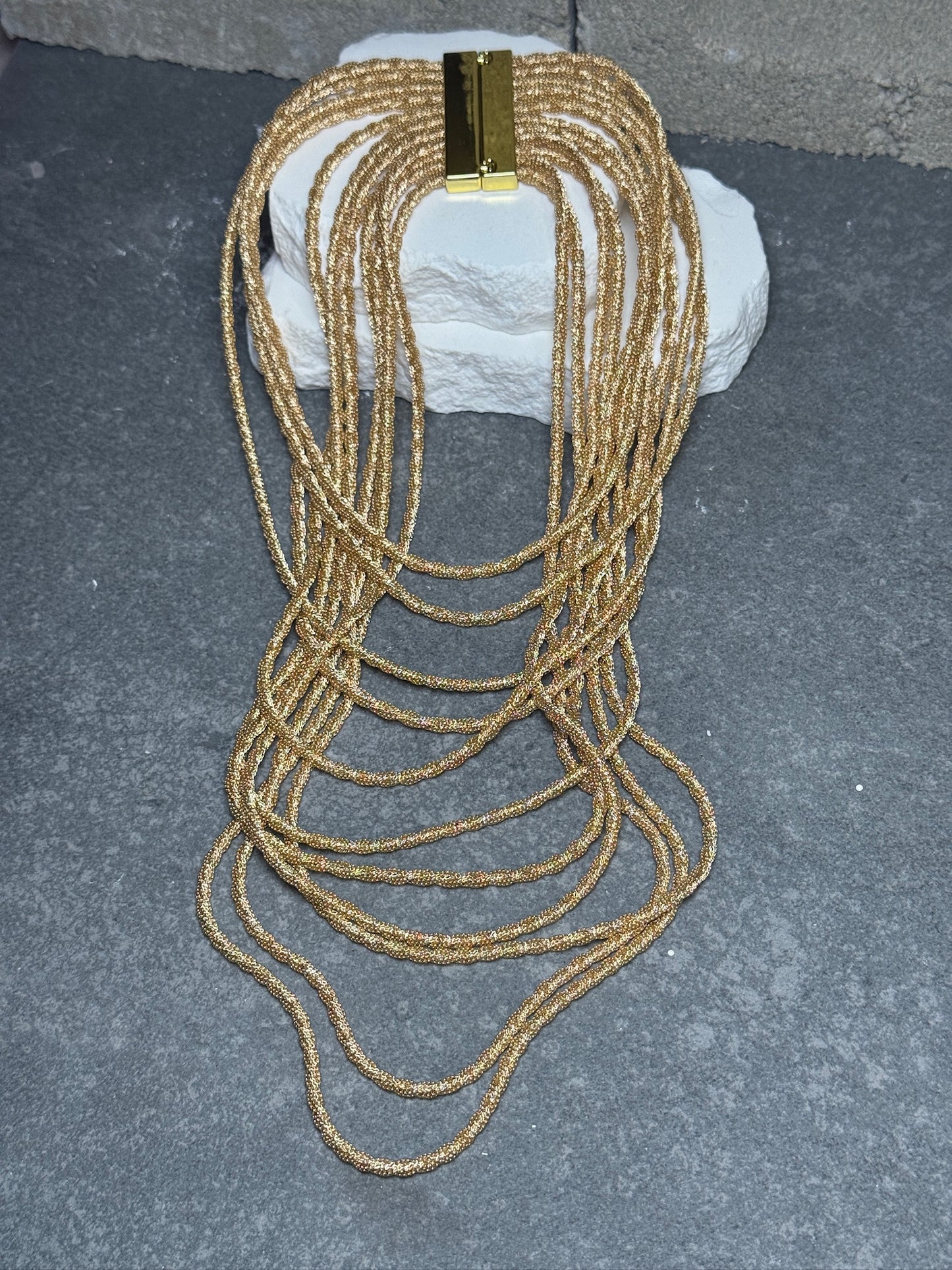Do The Most Layered Necklace 19"