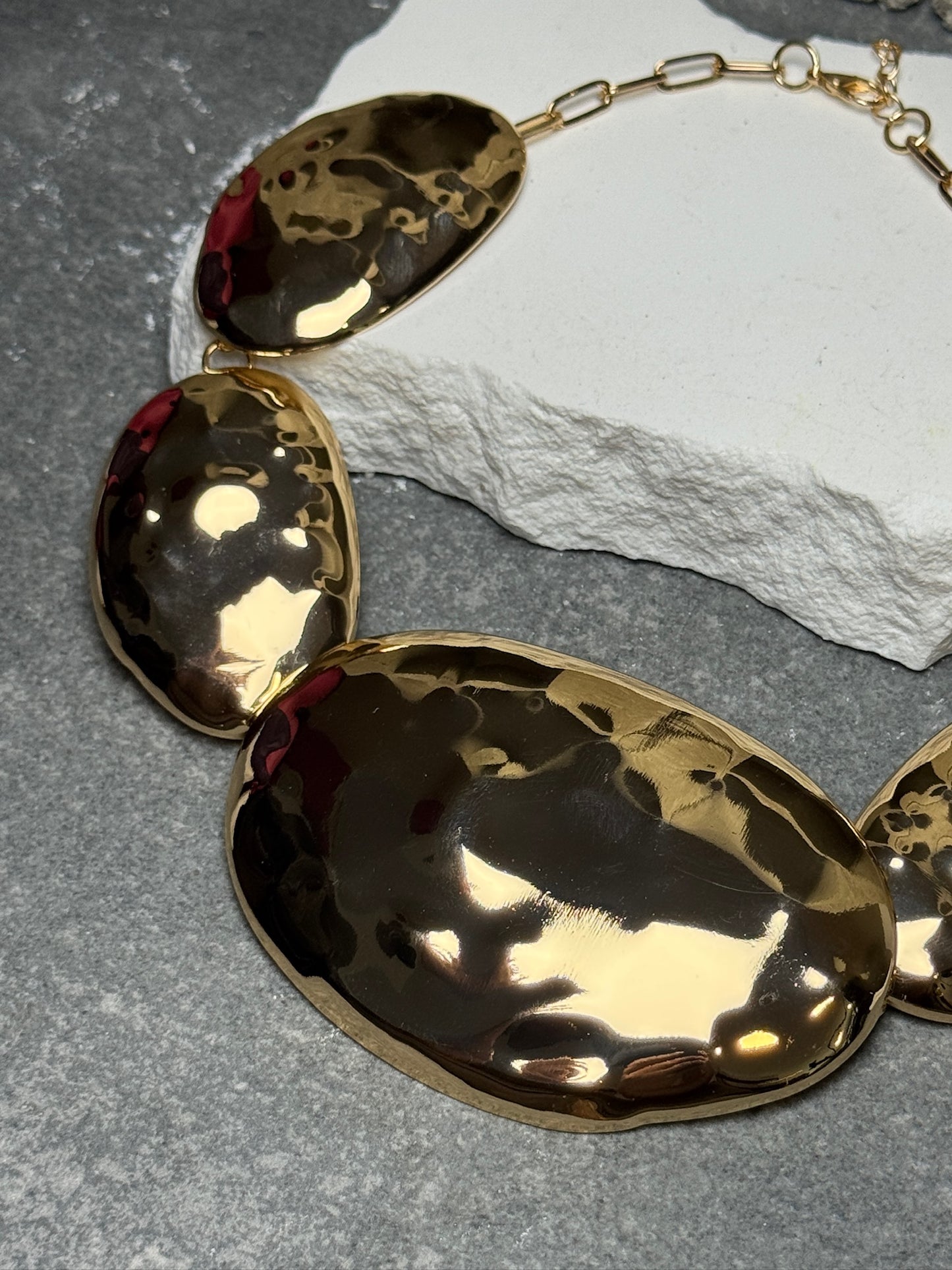 Old Money Statement Necklace 16" w/ Extender