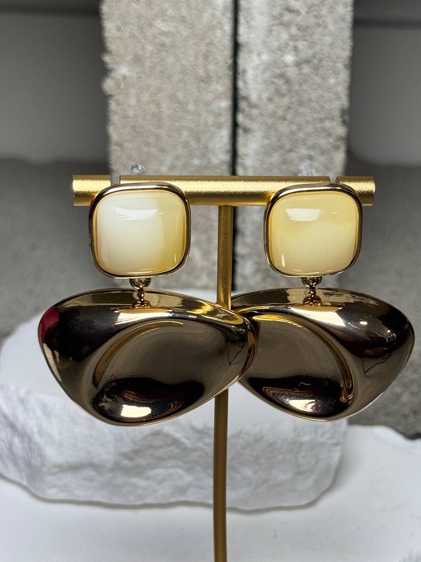 Double Feature Layered Earrings