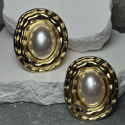Golden Age Pearl Earrings