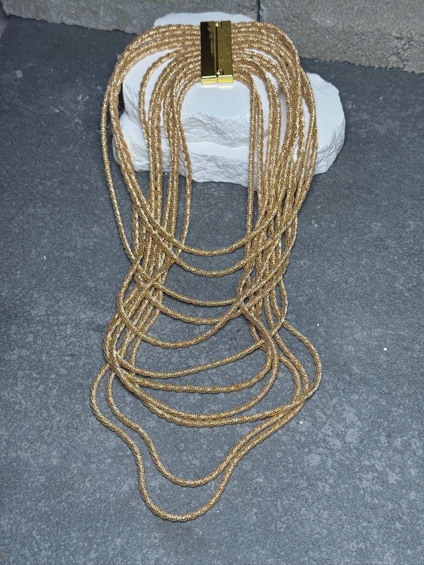 Do The Most Layered Necklace 19"