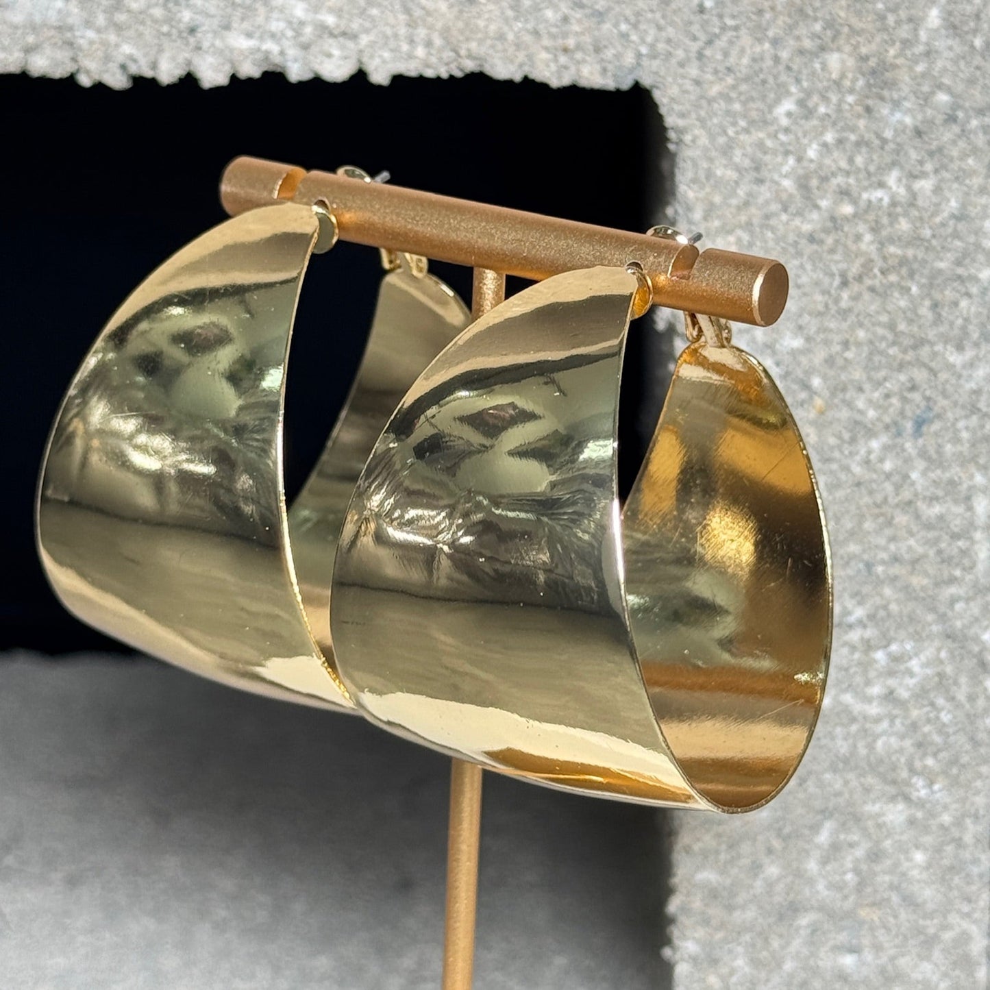 The Icon Oversized Statement Earring