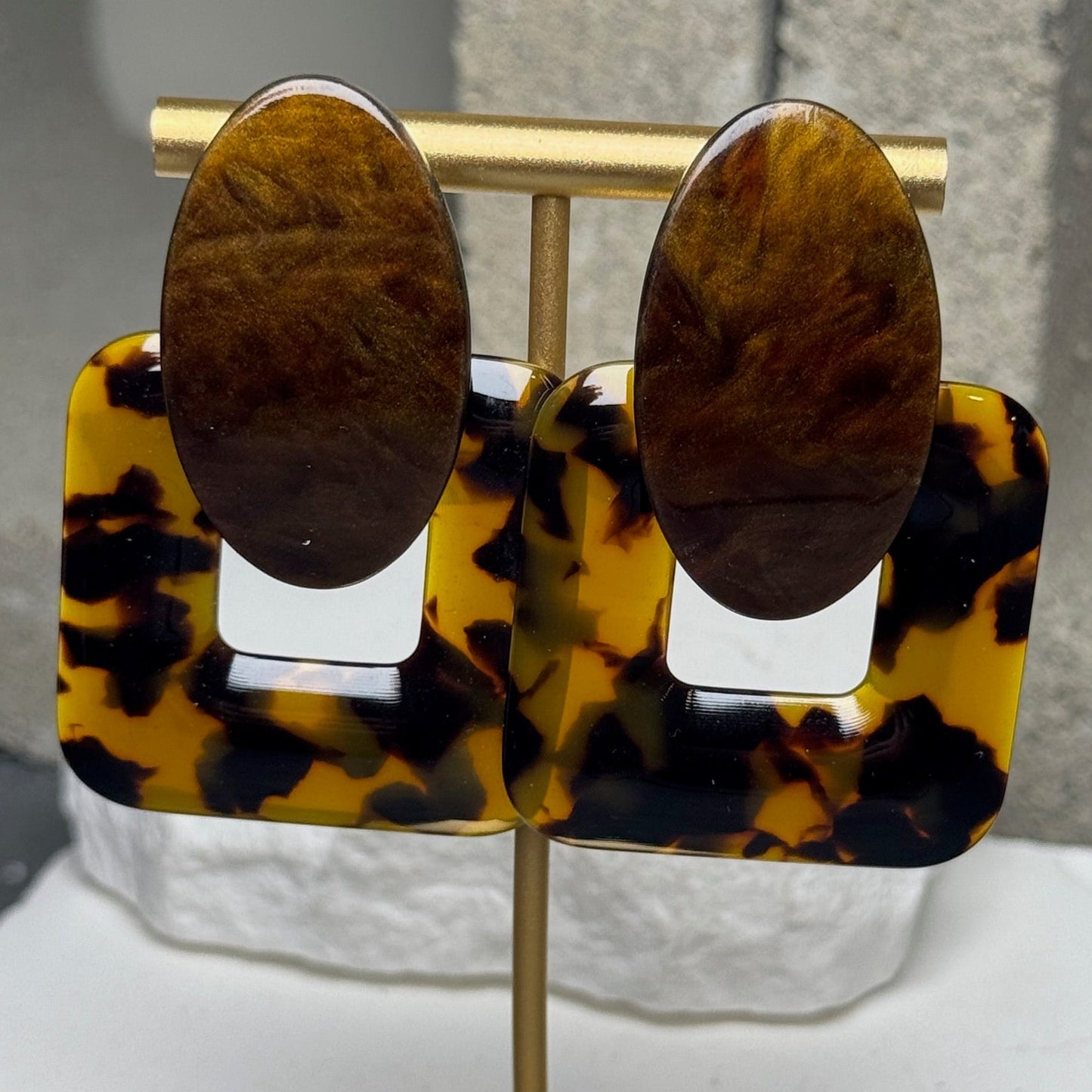 Not Your Basic Layered Earrings