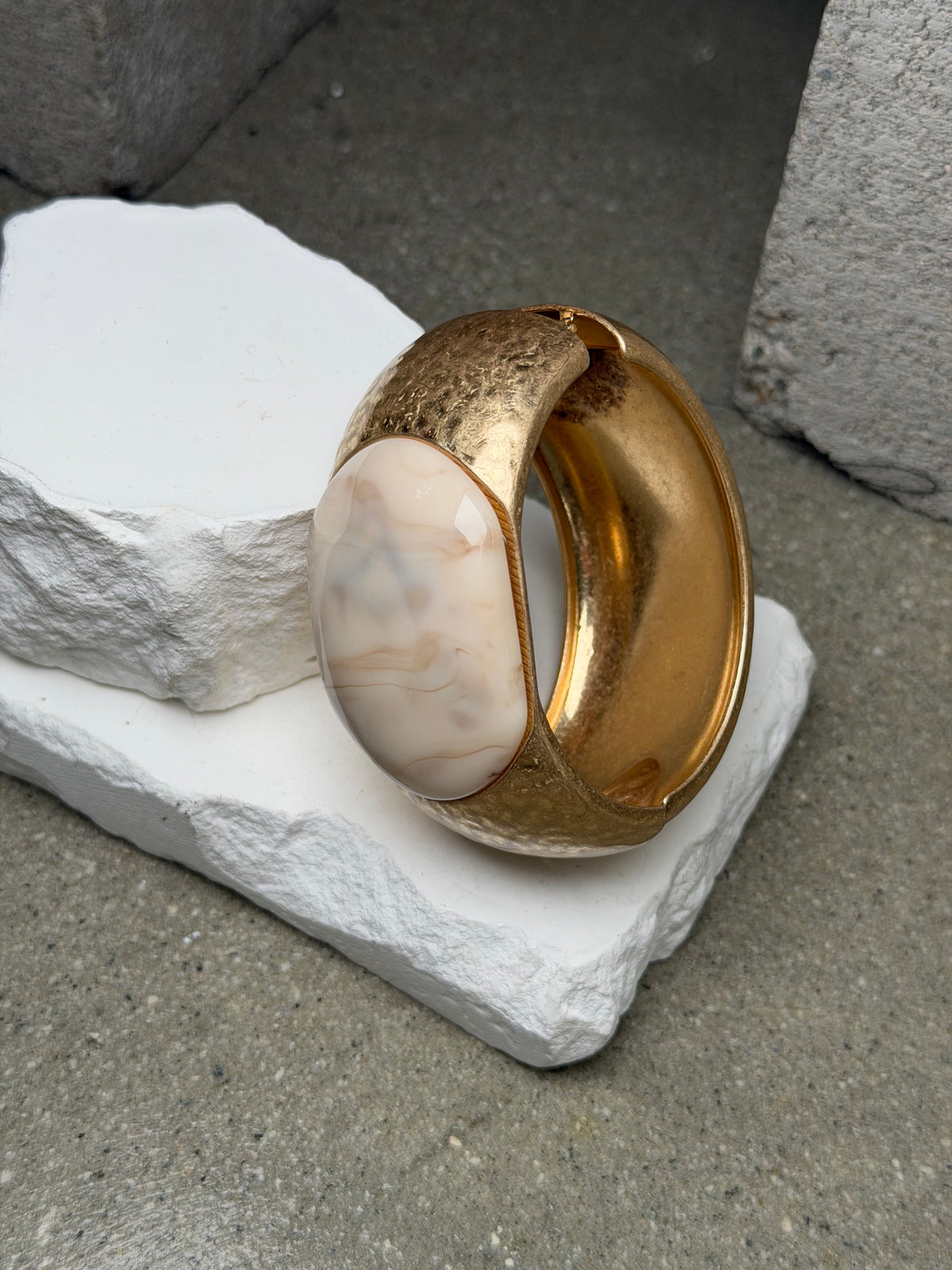 The Luxe Life Stone Cuff 7.5”