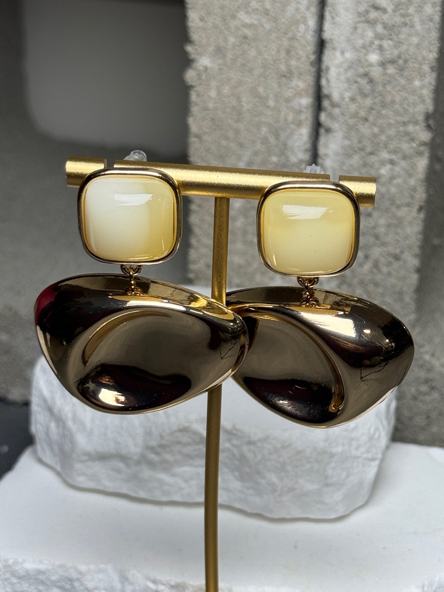 Double Feature Layered Earrings
