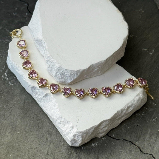 Your Favorite Heart Bracelet 7"