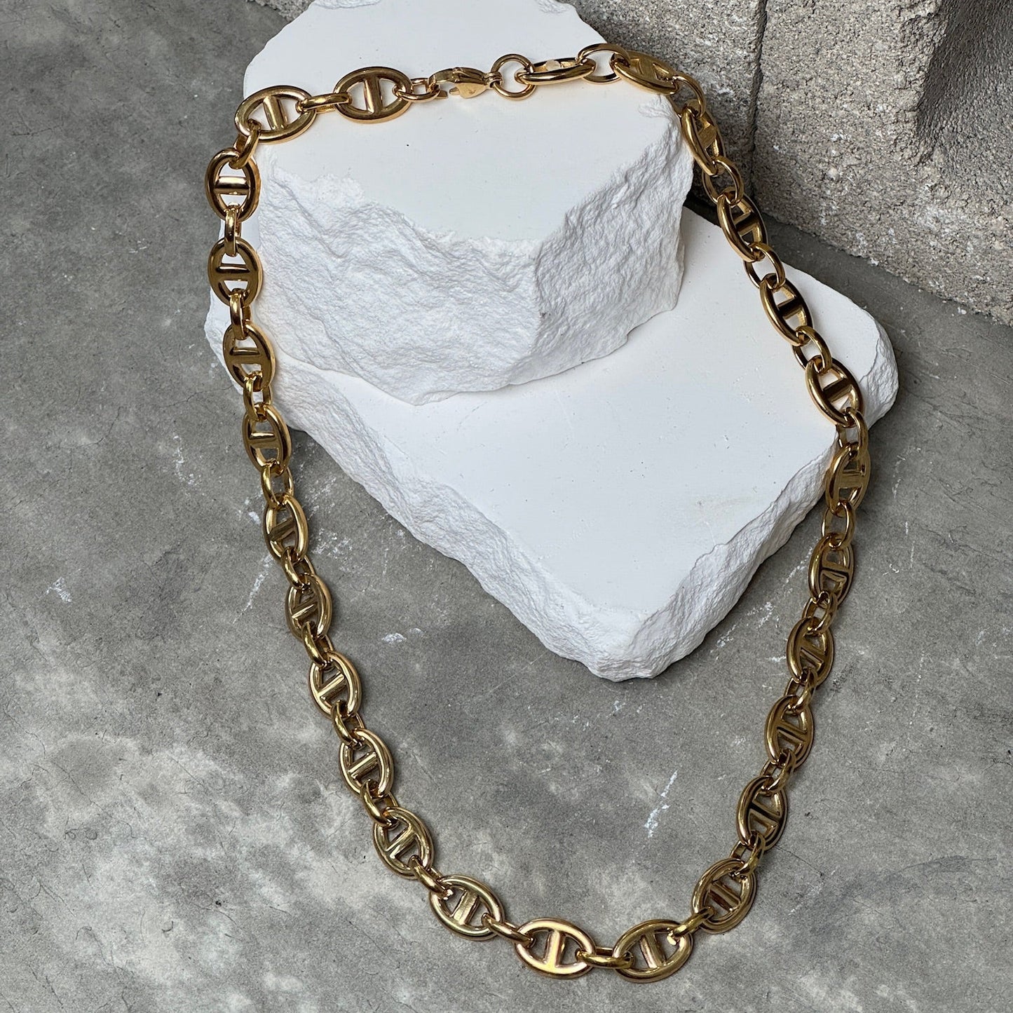 On Brand Linked Necklace