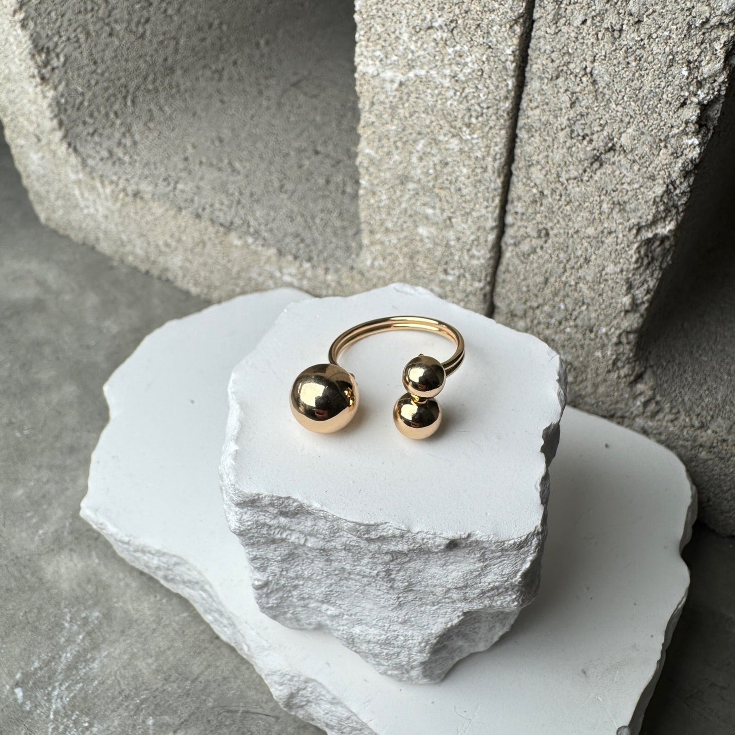 Bubble Adjustable Ring