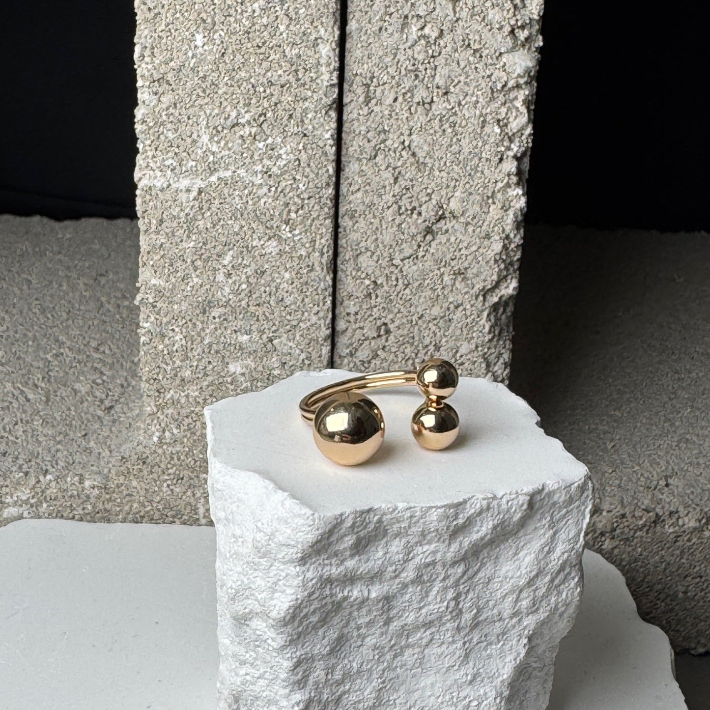 Bubble Adjustable Ring