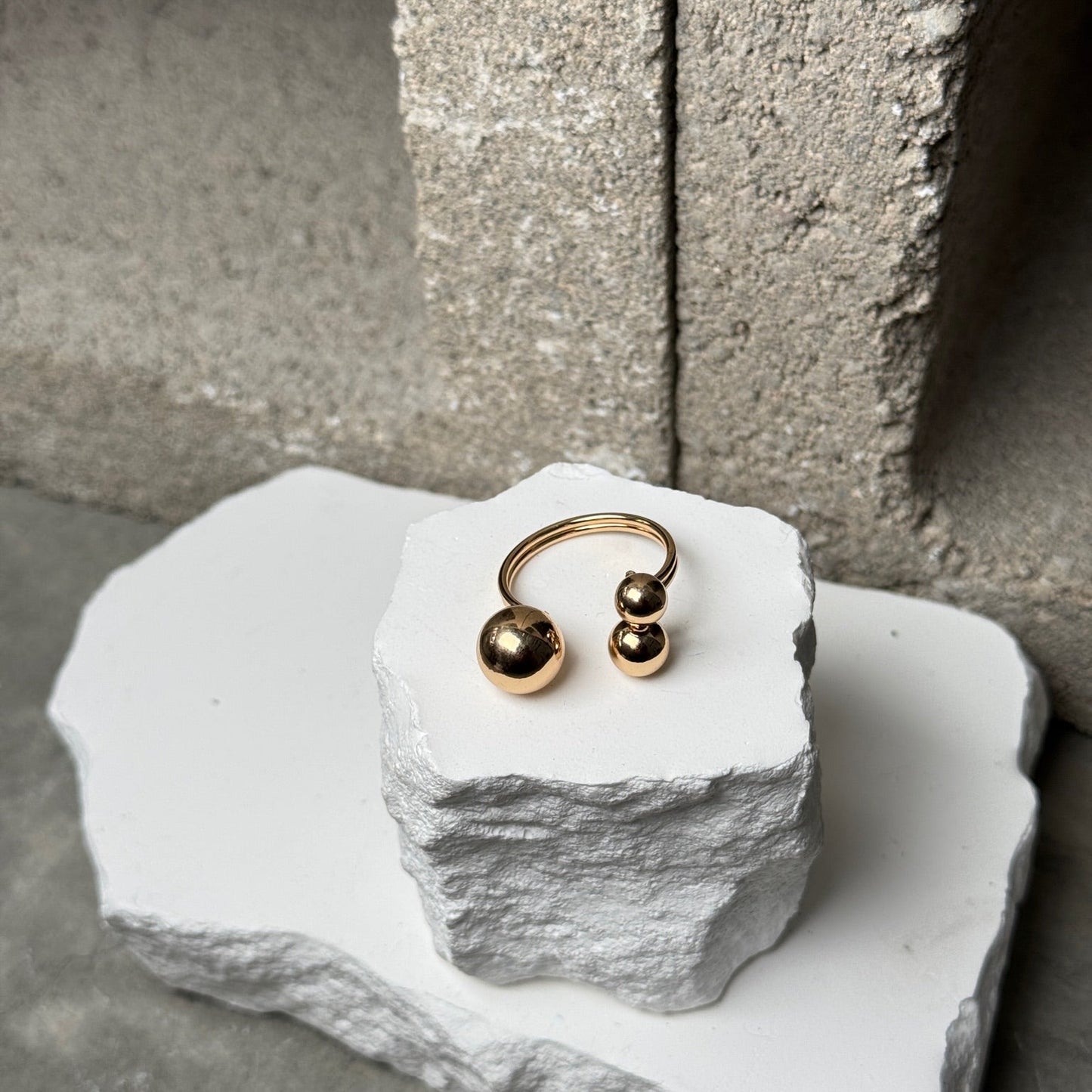 Bubble Adjustable Ring