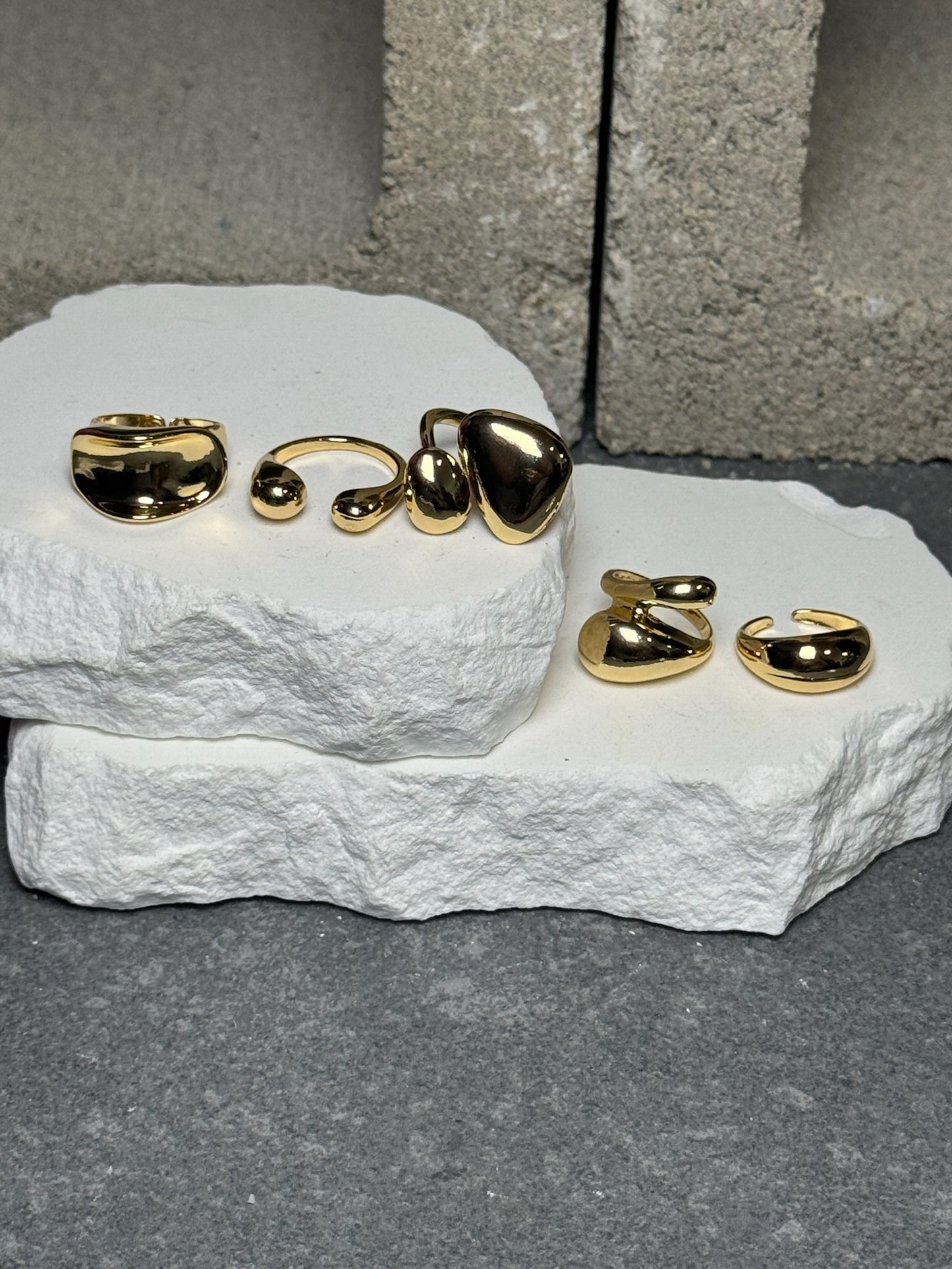 Melt Away 5 Pack Adjustable Ring Set Size 7