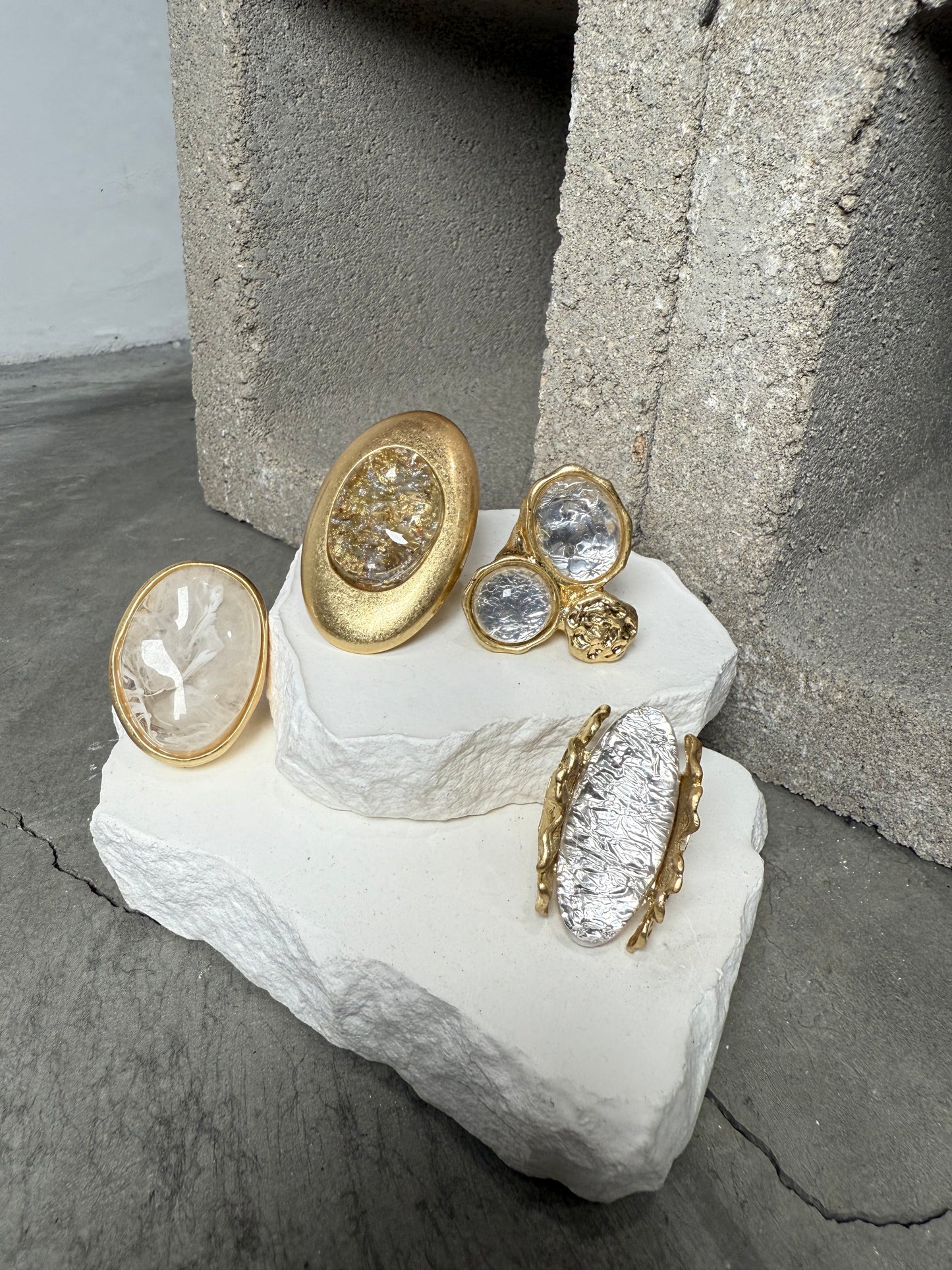 Queen Gem Ring Bundle